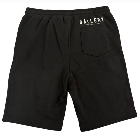 RSVP Gallery × BJ The Chicago Kid | Black Fleece Shorts size Small - Picture 2 of 12